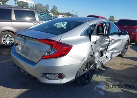 2020 Honda Civic Sport from USA, damaged, VIN 19XFC2F88LE203921